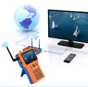 Digitální měřič satelitního signálu V8 Finder Pro, DVB-S2X/S2/T2/C, H.265 a MPEG-4, displej 4,3 palce, WiFi, USB 3.0, oranžový 2