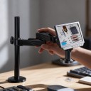 Digitální pájecí mikroskop 4K s displejem 10,1" zvětšením 2000x výstupem HDMI kruhovým světlem a černým ramenem na opravy elektroniky 3