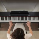Digitální piano 88 kláves s kladívkovou mechanikou, elektrické piano plné velikosti se 3 pedály, stojanem a lavicí pro domácí hraní a výuku 6