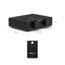 Digitální výkonový zesilovač HiFi 300 W × 2, třída D, čip TPA3255, PFFB, horní propust 30–200 Hz, černý, pro domácí stereo 2