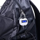 Digitálny časový zámok s LCD displejom 9 cm USB dobíjací čierny univerzálny na zabezpečenie skríň a osobných vecí 6