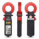 Digitálny kliešťový merač svodového prúdu AC 0,05 mA–60 A, čeľuste 30 mm, LCD 1999, automatický rozsah, na diagnostiku elektroinštalácie 5