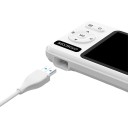 Digitálny otoskop s displejom 4,5 palca Ušná kamera 1080P Objektív 3,9 mm 6 LED Biely Na odstránenie ušného mazu Pre deti aj dospelých 5