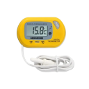 Digitálny teplomer do akvária s prísavkou 5,8 x 3,5 cm Vodotesná sonda LCD displej Presné meranie pre korytnačky a plazy -50 °C až 70 °C 1