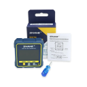 Digitalt magnetiskt vattenpass 57 x 55 x 26 mm Exakt vinkelmätning Kompakt mätinstrument Strömförsörjning 2× AAA-batterier 2