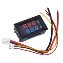 Digitalt voltmeter og amperemeter 100V/100A 2