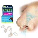 Dilatatore nasale in silicone contro il russare 4x2 cm Aumento del flusso d'aria Migliore respirazione durante il sonno e lo sport Miglioramento della qualità del sonno 2