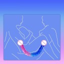Dildo colorido realista de borracha dupla S para mulheres e casais, à prova de água, flexível, para prazer intenso, embalagem discreta 3