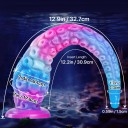 Dildo en silicone 33 cm avec ventouse, tentacule réaliste de pieuvre, veines détaillées, ventouses massantes, matériau flexible, emballage discret 4