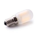 Dimmbar matt LED-lampa T22 E14 Rörform 1 W 220–240 V 55 x 22 mm Mjölkvit glas Varmvit 2700 K För lampor och armaturer 3