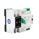 DIN skinne ATS 2P AC 230 V 125 A 143 x 96 mm Automatisk strømskifter til husholdnings FV-systemer Uafbrudt strømforsyning 1