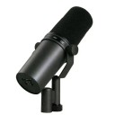 Dinamikus mikrofon SM7B XLR kimenet Stúdiófelvétel Podcast Énekhang Magas és mély hangok kapcsoló Beépített szélvédőre szerelhető, magas hangnyomású csillapító tartó 2