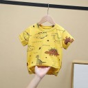 Dinosaur-t-shirt til drenge 7