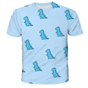 Dinosaur-t-shirt til drenge 4