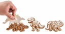 Dinosaurformede udstikkere - 3 stk. 5