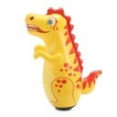 Dinosaurie de boxe gonflable pour enfants 90 cm Support en PVC stable avec base remplie d'eau et chambre à air supérieure Pour le plaisir 7