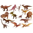 Dinosaurieklistermärken 14 st 1