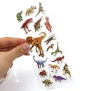 Dinosaurieklistermärken 14 st 2