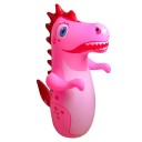 Dinosauro da boxe gonfiabile per bambini 90 cm Supporto in PVC stabile con base d'acqua e camera d'aria superiore Per divertimento 5