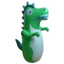 Dinozaur de box gonflabil pentru copii 90 cm Stand din PVC stabil cu bază umplută cu apă și cameră de aer superioară pentru distracție 6