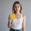 Disc de polizare diamantat 100 mm Pasul 1 Pentru polizare uscată și umedă Liant din rășină Velcro Galben Polizarea granitului, betonului și marmurei 4