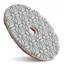Disc de polizare diamantat 100 mm Pasul 3 Pentru polizare uscată și umedă Ligatură din rășină Velcro Portocalie Polizare granit, beton și marmură 3