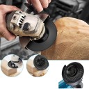 Disc de șlefuit pentru lemn, acoperit cu carbură de 4&quot; pentru polizor unghiular, modelare și sculptură, cu alezaj de 22 mm 5