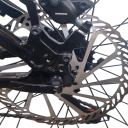 Disco de travão de 203 mm em aço inoxidável Disco hidráulico para bicicleta de 1,9 mm Bicicleta de montanha e de estrada Travões de disco de cabo 3