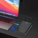 Disco rígido externo de 14TB com 7 sistemas de jogos USB 3.1 preto para Windows emuladores de jogos retro e biblioteca de jogos 3