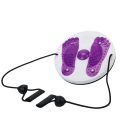 Disco rotativo de massagem para a cintura e pés Plataforma rotativa para modelar a silhueta e aliviar as costas Ferramenta portátil para exercício 1