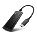 Disco SSD portátil de 2 TB con USB-C y transferencia de hasta 550 MB/s como almacenamiento externo delgado y negro para computadora, Mac y consolas 5
