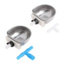 Dish for Rodents with Water Bottle Attachment 4