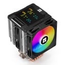 Disipador CPU Thermalright Peerless Assassin 120 Digital Pantalla digital 6 tubos de calor Ventilador 120 mm ARGB Negro Para Intel y AMD 1