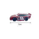 Disney Pixar Bilar 2 3 Mack Hauler och Lightning McQueen Metallbilset Leksaker för Barn Lastbil Racerbil Montgomery Lightning 4