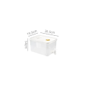 Dispensador de bebidas de plástico para nevera 6,5 l Jarra transparente con grifo a prueba de fugas Caja para bebidas frías Nevera Recipiente para fiestas 2