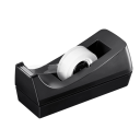 Dispenser de birou pentru bandă adezivă negru Dispenser universal cu bază antiderapantă pentru ambalarea biroului și a gospodăriei 1