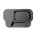 Dispenser de săpun 3 în 1 din oțel inoxidabil cu organizator pentru burete și perii 19×18×13 cm 5