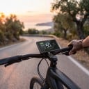 Display LED para bicicleta Medição de velocidade e distância Indicador de bateria e 5 níveis PAS Conector SM 5pin e 2pin Controlador Preto 5