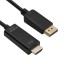 DisplayPort - HDMI csatlakozó kábel M / M 1,8 m 3