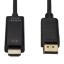 DisplayPort - HDMI csatlakozó kábel M / M 1,8 m 4
