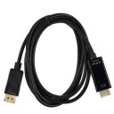 DisplayPort til HDMI-forbindelseskabel M/M 1,8 m 6