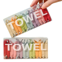 Disposable Compressed Washcloths Reinforced 14 pcs 30 x 24 cm Facial Cleaning Wipes Travel Towel for Hygiene and Care 5