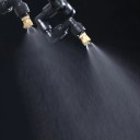 Dispositivo de pulverização automático para terrário com WiFi 84,5 mm ABS e cobre preto com 2 bicos para rega e humificação de plantas 5