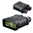 Dispositivo de visión nocturna con telescopio R12, telescopio binocular de 6 W, 850 nm, infrarrojos, 1080P, HD, zoom 5X, telescopio de caza, grabación 1