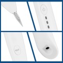 Dispositivo láser para eliminar tatuajes 13x2 cm Verrugas Papilomas Pecas Lunares Puntos negros Imperfecciones cosméticas Carga USB Agujas incluidas 2