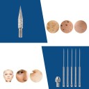 Dispositivo láser para eliminar tatuajes 13x2 cm Verrugas Papilomas Pecas Lunares Puntos negros Imperfecciones cosméticas Carga USB Agujas incluidas 3