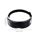 Dispositivo per massaggio agli occhi 18,8x10 cm Vibratore intelligente con terapia magnetica 9 modalità Sollievo dalla fatica Rilassamento dei muscoli oculari Cura della vista 2