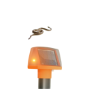 Dispositivo solare per allontanare animali a spirale doppio da interrare 200 m impermeabile con luce LED e interruttore contro topi e talpe per il giardino 2