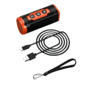 Dispositivo ultrassónico para treino de cães com lanterna LED Repelente recarregável contra ladrar Treino compacto de cães Eliminação de ladrar 2