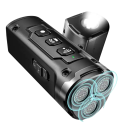 Dispozitiv cu ultrasunete de dresaj pentru câini cu lanternă LED reîncărcabilă, repelent de lătrat, compact, pentru dresajul câinilor, eliminarea lătratului 3
